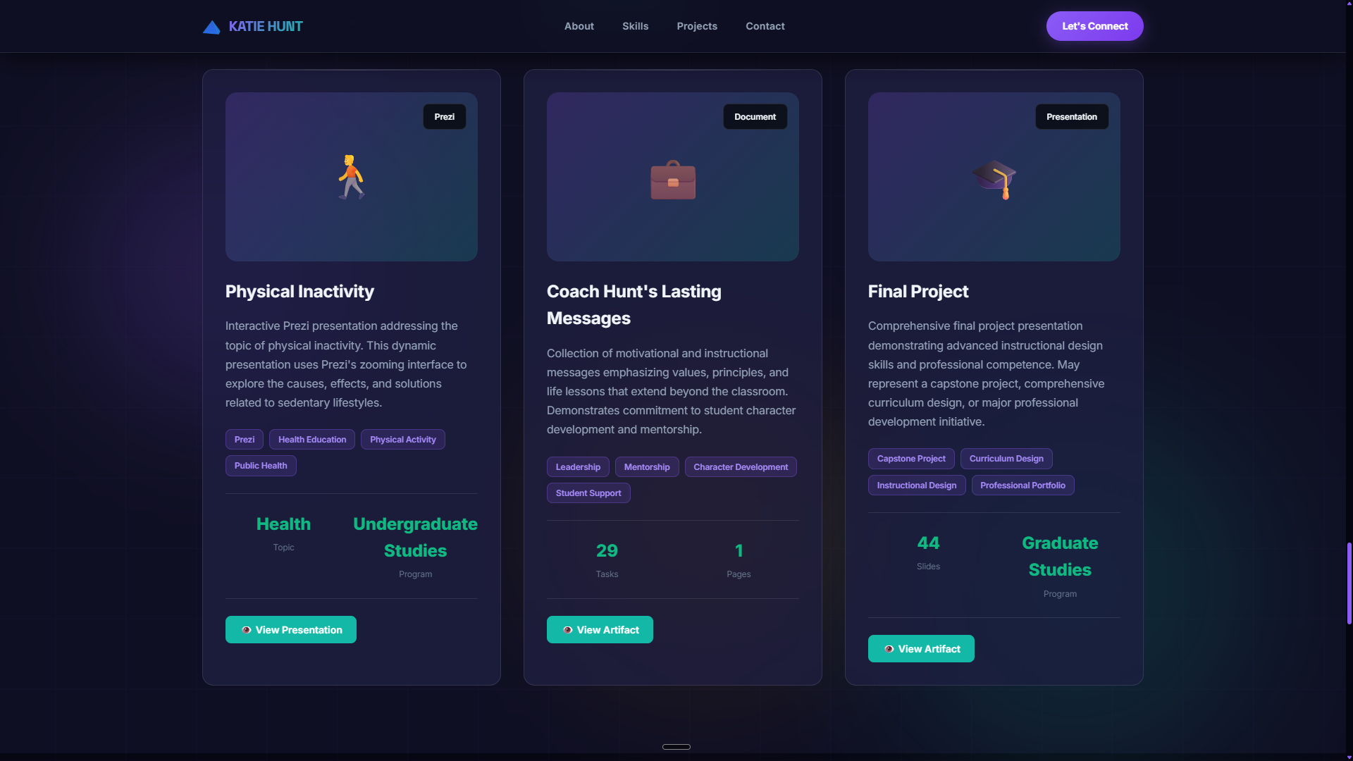 Technical skills grid